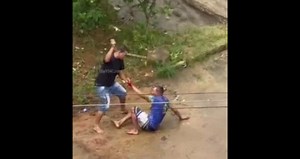 Man Chopped Up By Machete