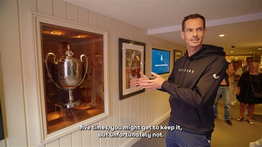 126K views · 2.7K reactions | "I'm so proud to have won the tournament five times" ❤ Andy Murray takes us on a tour of The Queen's Club and reflects on his amazing history at the tournament | LTA - Tennis For Britain | Facebook