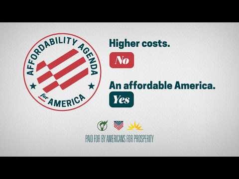 The American Affordability Agenda: Lower Prices, Higher Opportunity