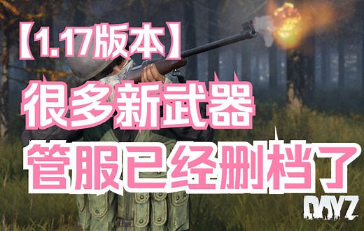 【DAYZ】1.17版本删档更新内容介绍