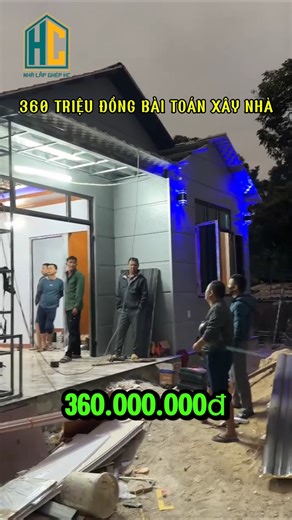 With 360 million VND in hand and the challenge of building a house #PREPATEDHOUSE2025 #prefabrica...