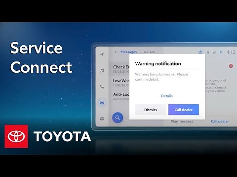 How To: Service Connect on Toyota’s New Audio Multimedia System | Toyota