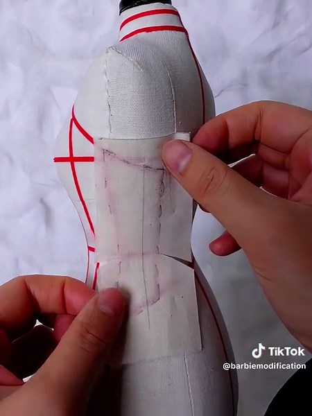 Barbie makeover on TikTok