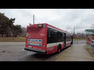 TTC 48 Rathburn Bus Ride #8120 from Royal York Stn to Mill Road (December 18th, 2023)