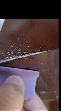 Repairing Drips, Runs and Sags in Finishing #furniturerepair #diy #furniturerestoration #lacquer