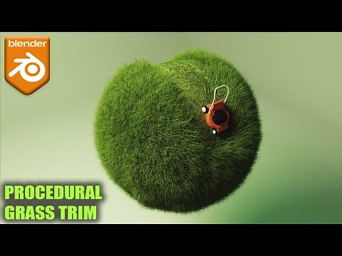 Create Satisfying Grass Animation in Blender - TUTORIAL