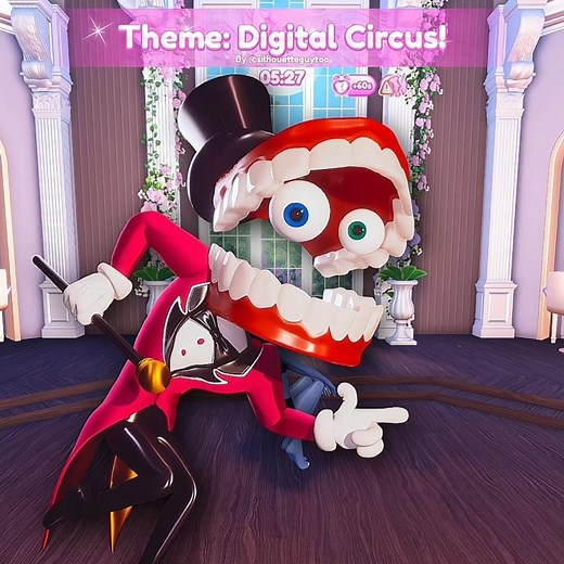 [ Caine ] Dress to Impress MEMES 🤣 The Amazing Digital Circus #shorts