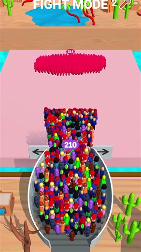 Escalators Fight Mode 210 VS 314 – HUGE Mistake 😱🏆#shorts #funny