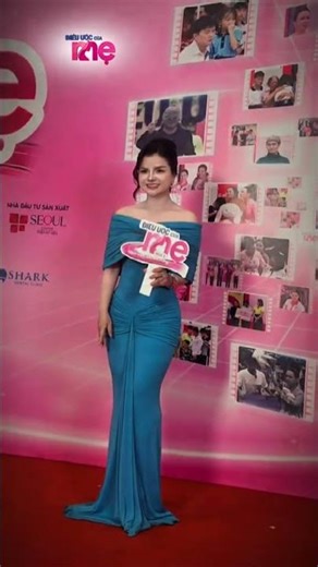 Main Sponsor Huynh Nhu Lam looked incredibly beautiful at the HTTS & DCCM press conference.