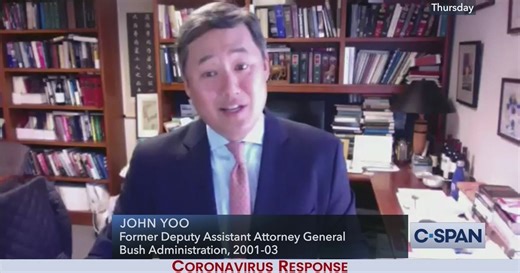 John Yoo on COVID-19 and Federalism