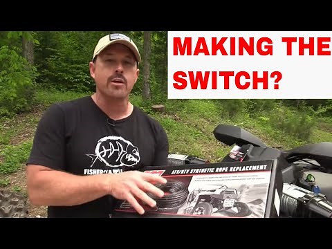 Tip for Changing Wire to Synthetic Rope on your Winch
