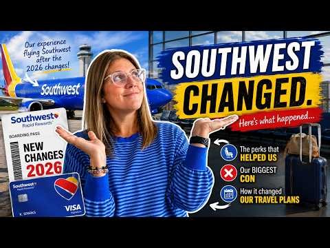 Southwest Airlines 2026 Changes | What It REALLY Means for Families