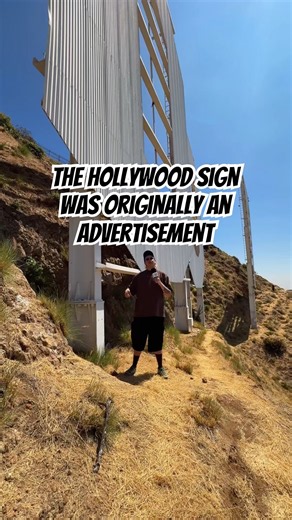 The Hollywood Sign Was Originally An Advertisement