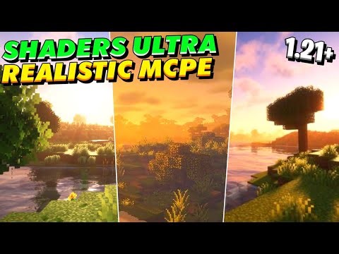 TOP BEST SHADERS MCPE 1.21 & 1.26+ REALISTIC TERBAIK RINGAN | Bsl Shaders #rtx #shaders #minecraft