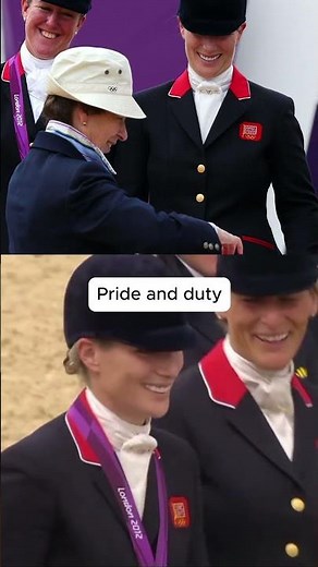 When Princess Anne Honored Zara at the 2012 Olympics #royalfamily