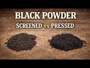 Black Powder Performance: Screened vs Pressed
