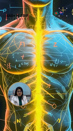 Evolved Aesthetics Clinic on Instagram: "শীতের ট্যুর, লং ট্রাভেল বা intense activity শেষে নিজেকে unusually ক্লান্ত লাগছে? ❄️✈️🏃‍♂️ সব ক্লান্তি শুধু rest-এর অভাবে হয় না। অনেক সময় body-র cellular energy level কমে যাওয়াই মূল কারণ। 💧 NAD+ IV Drip হলো একটি advanced medical support therapy ✔ শরীরের energy production support করে ✔ recovery process accelerate করে ✔ prolonged fatigue কমাতে সহায়তা করে বিশেষভাবে উপকারী তাদের জন্য যারা 🔹 physically active 🔹 frequently travel করেন 🔹 দীর্ঘদিন ধরে fatigue