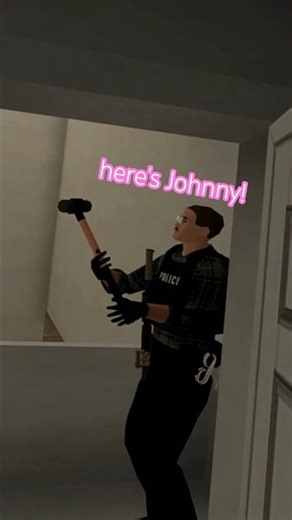 Here's johnny!