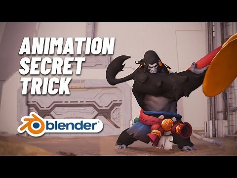 My secret animation trick you should always use, Retiming!