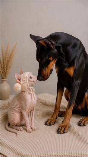 Sphynx Cat Hat 🧶 Easy Knitting Pattern PDF | AF Pet Fit Method™