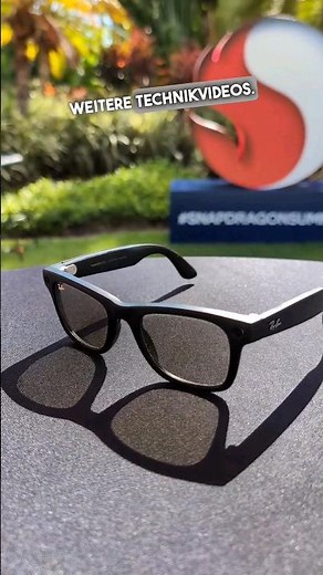Sunglasses of the future: The Ray-Ban Meta Smart Glasses can take photos and videos! 😎📸
