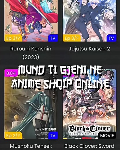 Shikoni Anime me titra vetem ne AnimeShqip! Mbi 1000 episode te titruara ne shqip! Shijoni Animet tuaja te preferuara! #animeshqip #animemetitrashqip #fyp #fyppage #naruto #dragonball #animeedit #kosovo