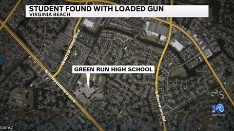 VBCPS: Green Run HS student had loaded weapon