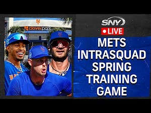 New York Mets 2023 Intrasquad Spring Training Game live from Port St. Lucie | New York Mets | SNY