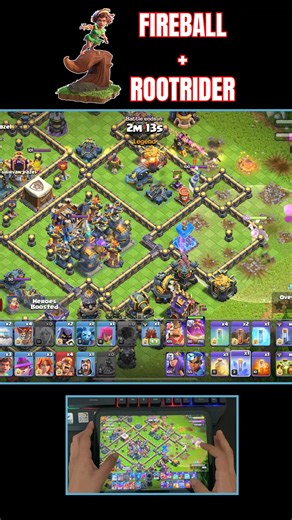 4K views · 50 reactions | TH18 Root Rider Attack Strategy 2025 |...