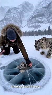 Humans Rescuing Animals🥹❤️