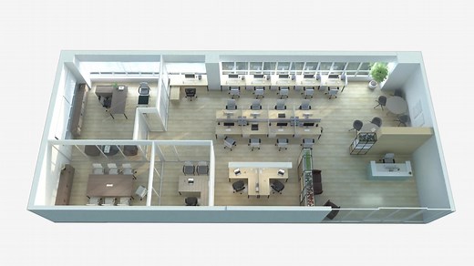 Custom Office Layout Design Services | Functional & Visually Appealing