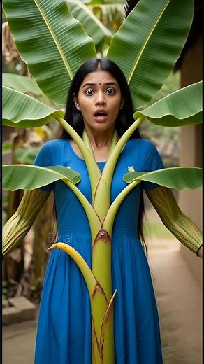 Odia Story Video, Girl And Banana Tree #ai #storiesinodia #odisha #tweening