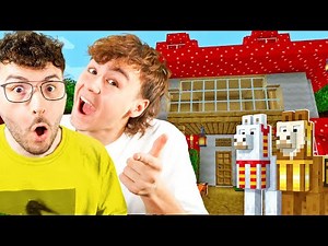 Ich zeige meinem BESTEN FREUND meine MINECRAFT WELT?!