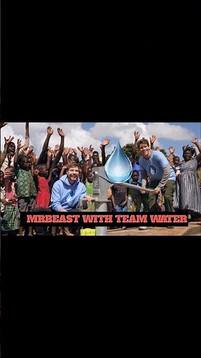 MRBEAST WITH TEAM WATER ! 2,000,000 People Get Clean Water for the first time! Mrbeast ! Team water!