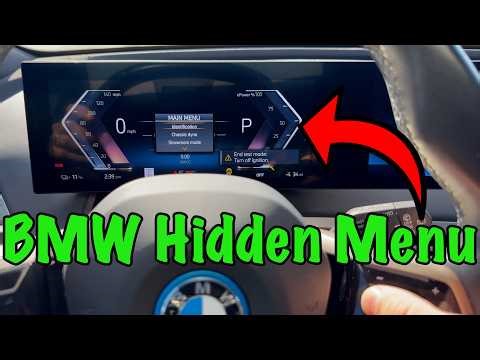 BMW iDrive 8 Hidden Menu – Dyno Mode!