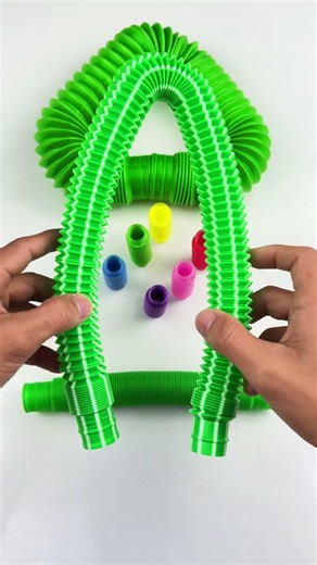 Very Satisfying Rainbow and POP-TUBE ASMR #diy #satisfyingvideos #relaxing #oddasmr #poptubesounds