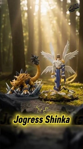 What will Ankylomon and Angemon evolve into? #digimon #ai #shorts