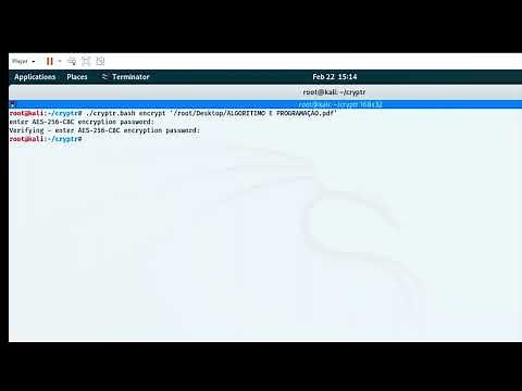 How to decrypt your file using Kali Linux