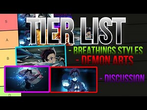 [Demon Fall] *NEW* UPDATED best tier list! (All Breathing Styles and Demon Arts)