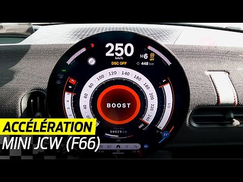 MINI John Cooper Works 2025 (F66). Acceleration & TOP SPEED !