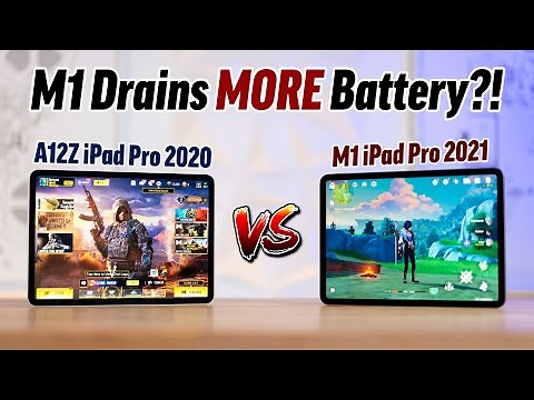 2020 vs 2021 M1 iPad Pro: Gaming & Battery Life Comparison
