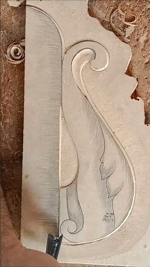 How to wood carving for beginners ideas and whittling carving art design #woodworking #handcarving