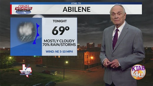 Weather Forecast, Tuesday, September 23: Rain and storms likely overnight.