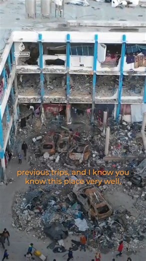35K views · 974 reactions | Philippe Lazzarini, the Commissioner-General of UNRWA, describes a troubling reality in Gaza: returning colleagues recount a post-apocalyptic landscape where families are surviving amidst garbage and sewage. Many people have resorted to eating animal fodder, and countless lives have been devastated by airstrikes. Watch the full interview here: aje.io/UNWRA | Al Jazeera English | Facebook