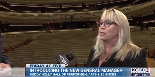 Friday at Five: Introducing Shannon Hall, new General Manager of Buddy Holly Hall