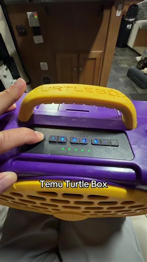 Temu Turtle Lunch Box with Bluetooth