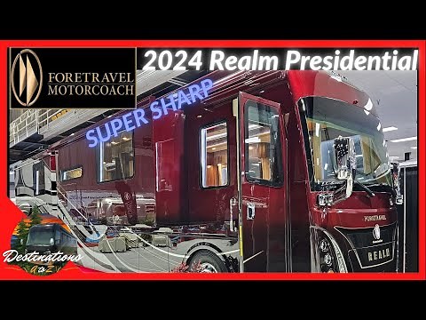2024 Foretravel Realm Presidential FS605 at Tampa RV Supershow