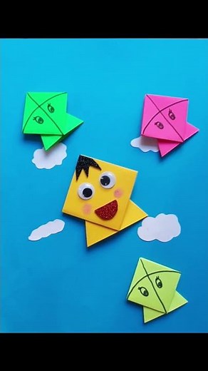 Easy Origami Kite | DIY | Origami kite with paper.