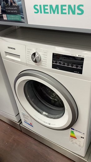Siemens Washing Machine: Efficient, Money-Saving Programs | Wellingtons Erith