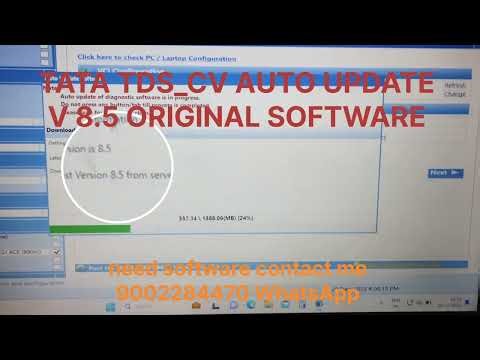 Tata Original software TDS_CV auto update